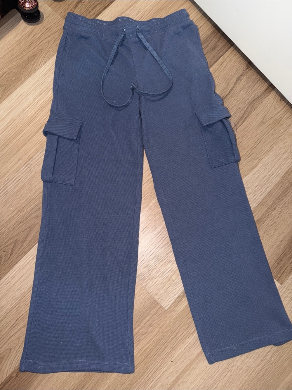 Women's Cargo Lounge Pants in Slate Blue